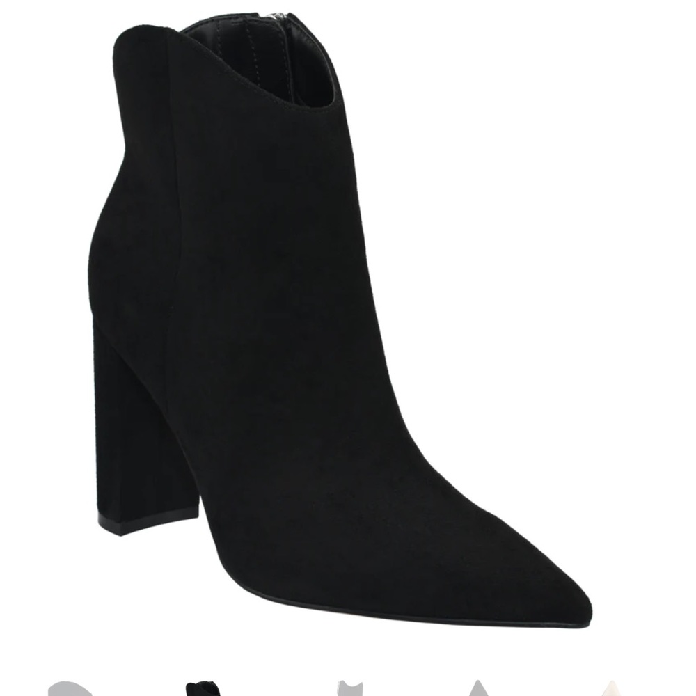 Marc Fisher black suede bootie